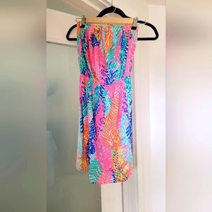 Lilly Pulitzer Size XS Strapless Day Dress